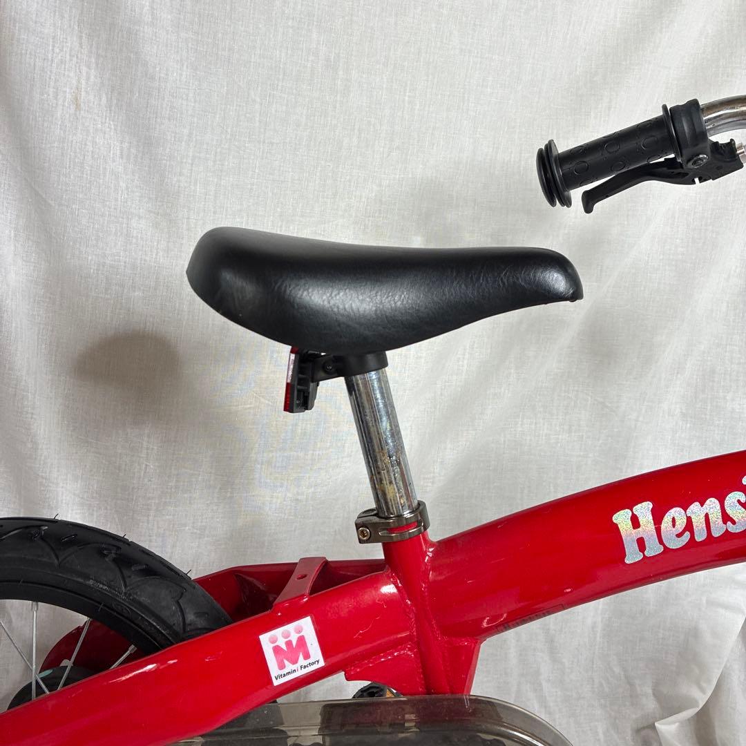 Henshin Bike へんしんバイク 赤 12インチ ペダル付き