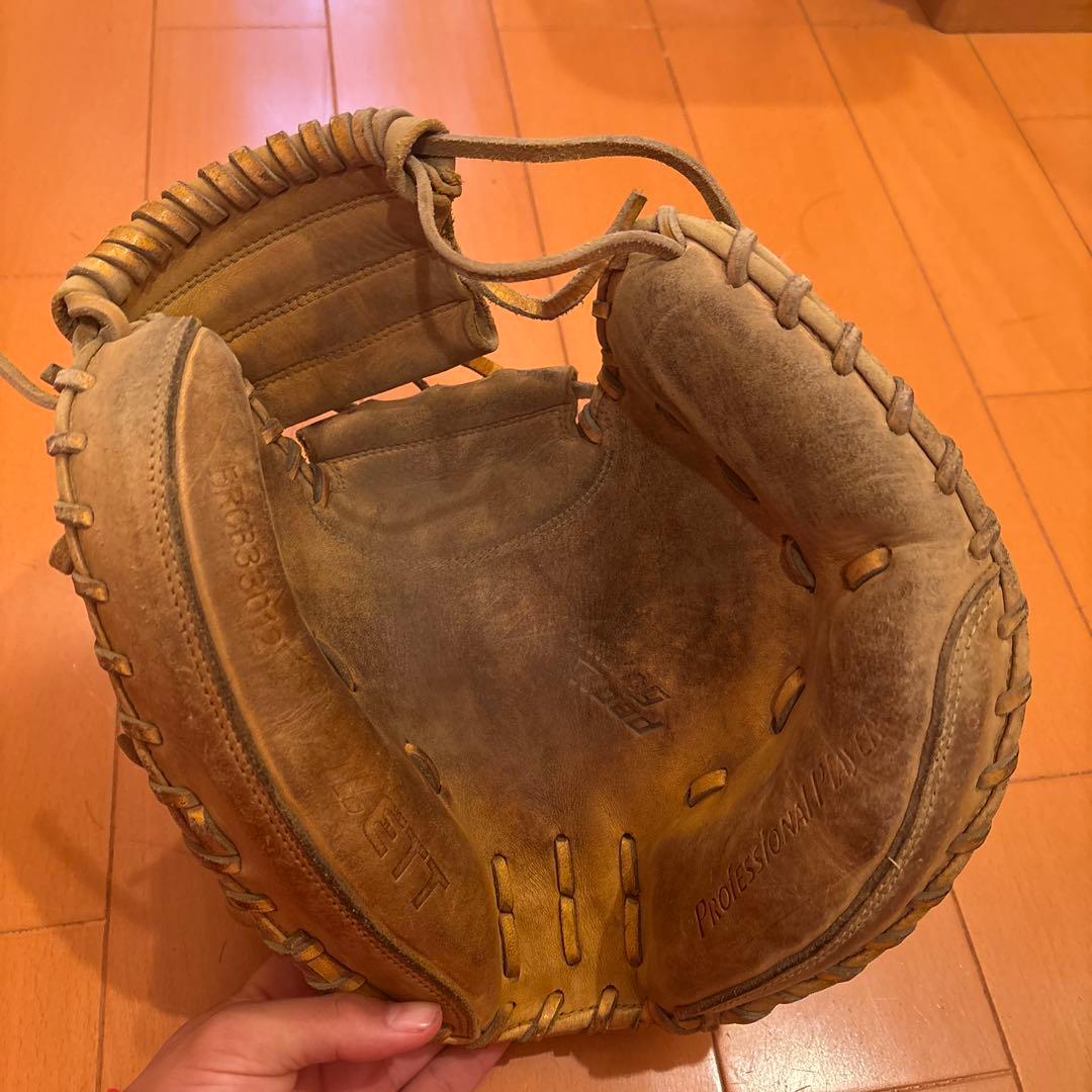 ZETT ベージュ 野球グローブ　値下げ可能