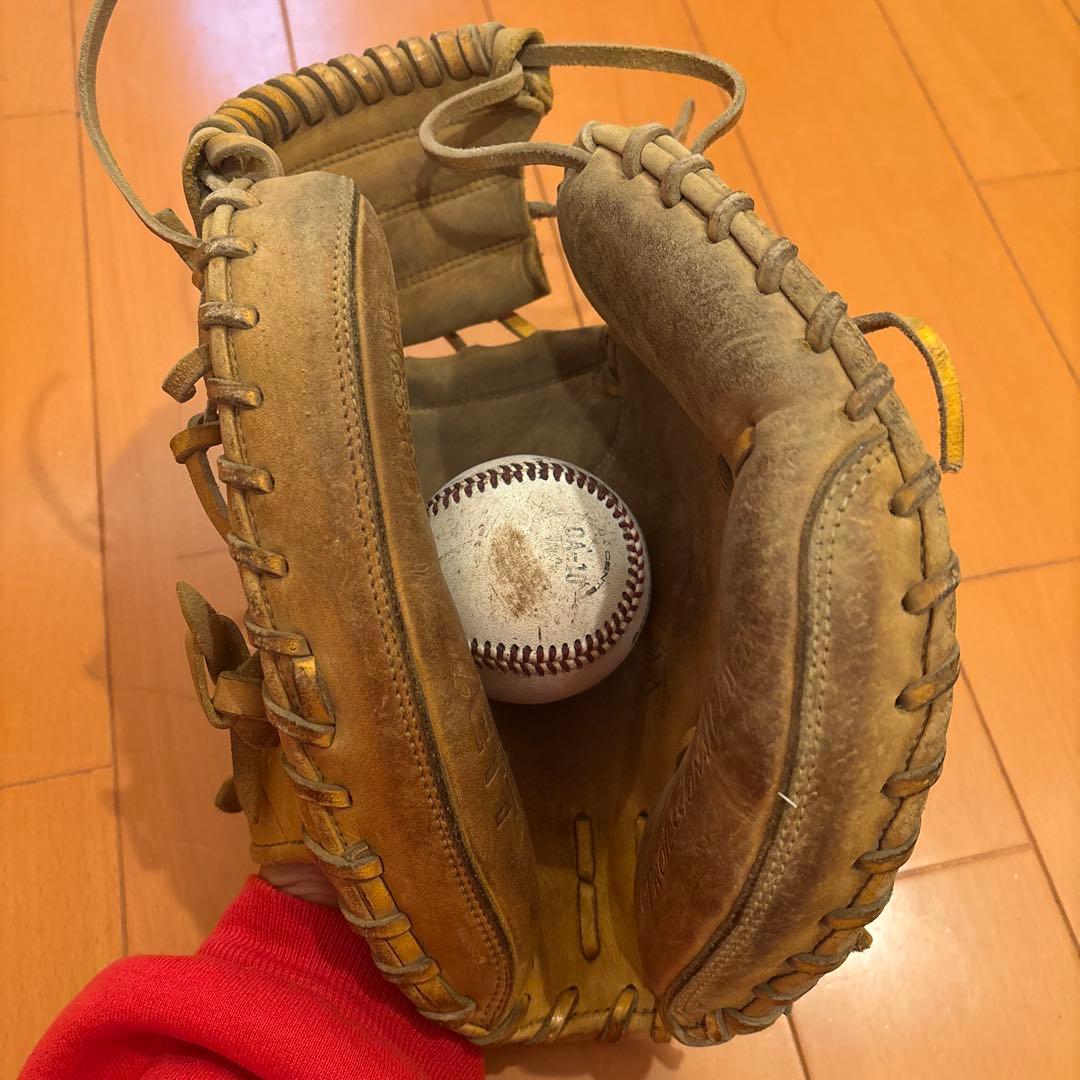 ZETT ベージュ 野球グローブ　値下げ可能