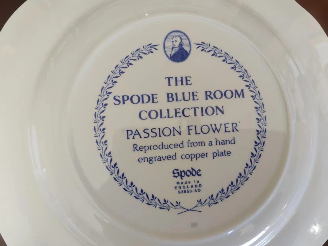Spode,スポード、時計草、88.英国で購入した物、未使用品