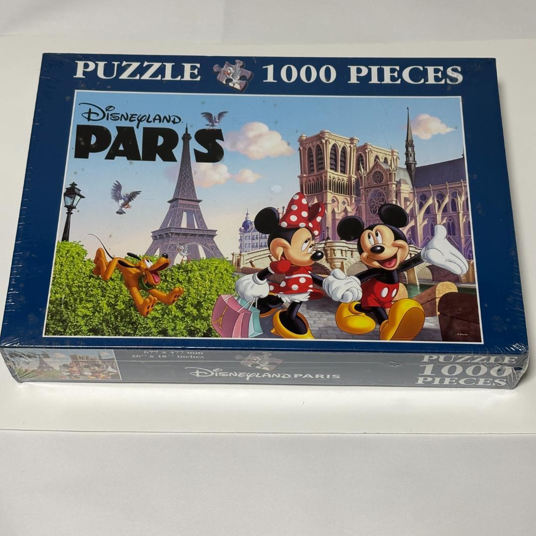 【希少品・未開封】ディズニーランド・パリ・ジグソーパズル 1000ピース