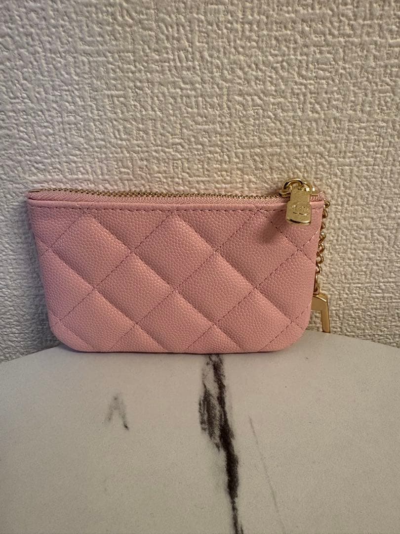 CHANEL ケース　カードケース　ピンク