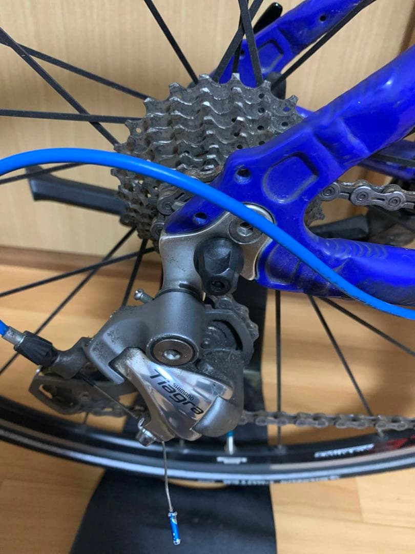 GIOS MISTRAL クロスバイク 青 SHIMANO2x10s