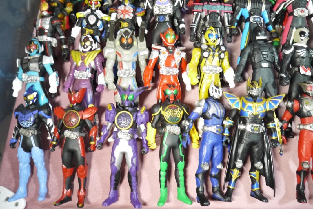 ライダーヒーローシリーズ　ビッグサイズソフビフィギュア　109体