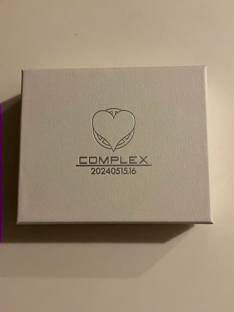 COMPLEX 日本一心ハート型ネックレス シルバー925