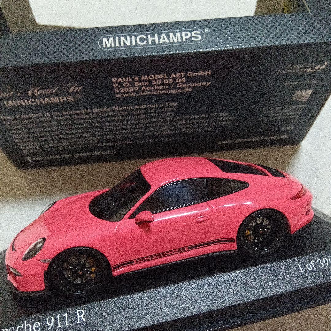 ミニチャンプス 1/43 ポルシェ 911R 2016