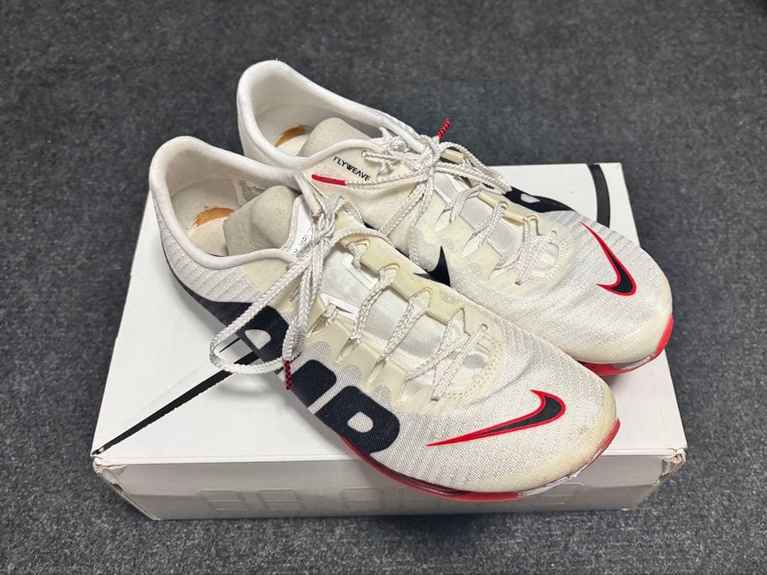 Nike エアズーム マックスフライ【25.5cm】モアテン白 maxfly