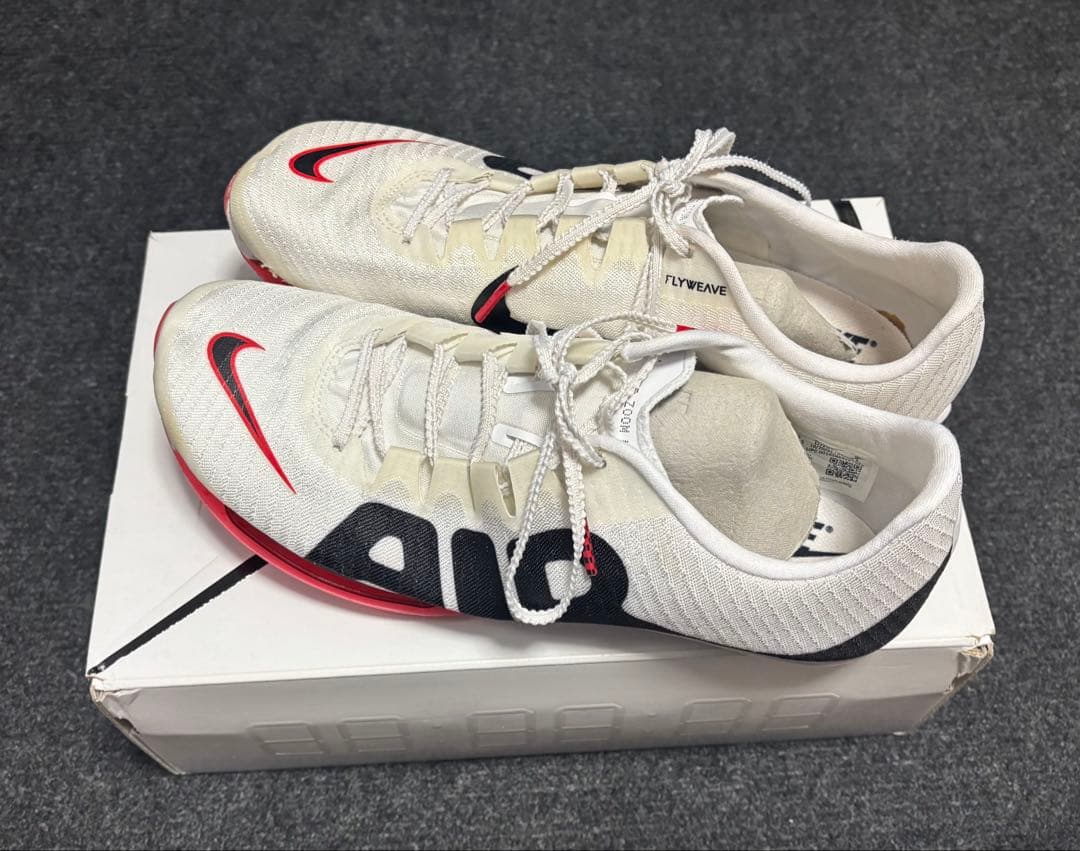 Nike エアズーム マックスフライ【25.5cm】モアテン白 maxfly