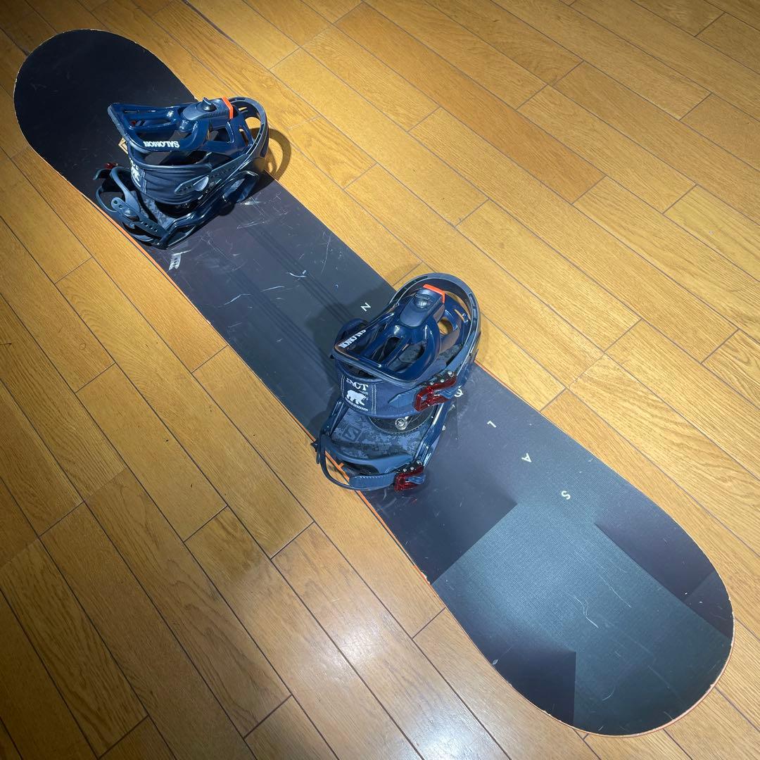 【値下げ】salomonサロモンXLT 153cm2点セット　フリーラン・パーク