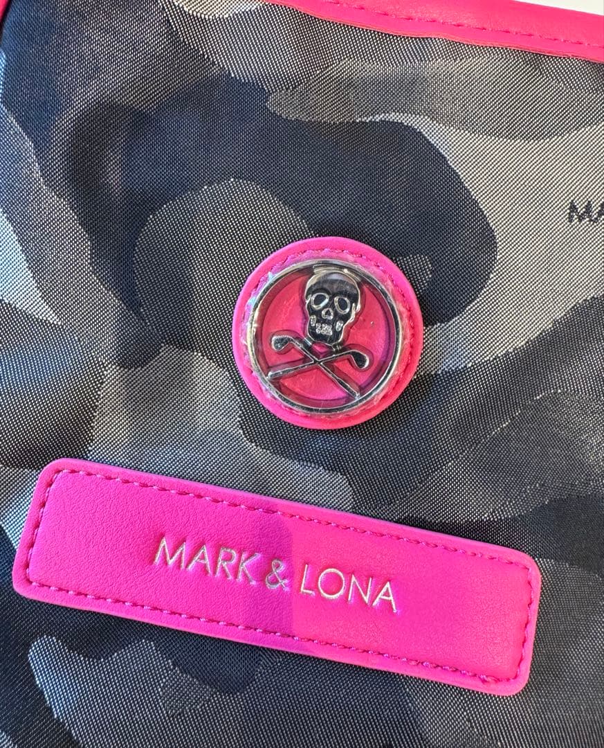 新品MARK & LONA ♡ピンクのアクセントが効いた限定パッカブルトート