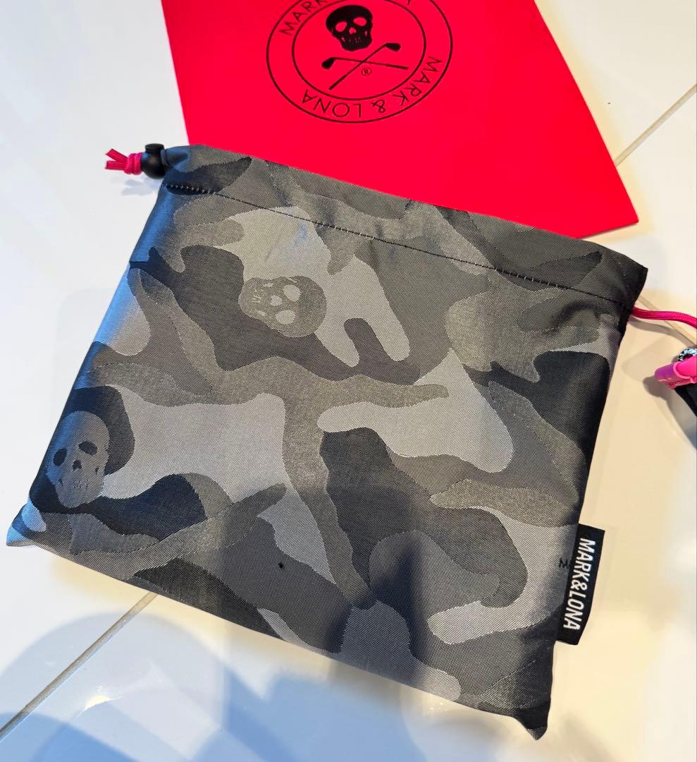 新品MARK & LONA ♡ピンクのアクセントが効いた限定パッカブルトート
