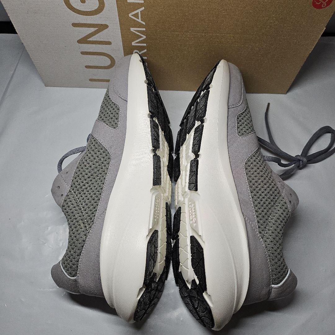 LUNGE Vivo Runメンズ ランニングシューズ Sliver/White