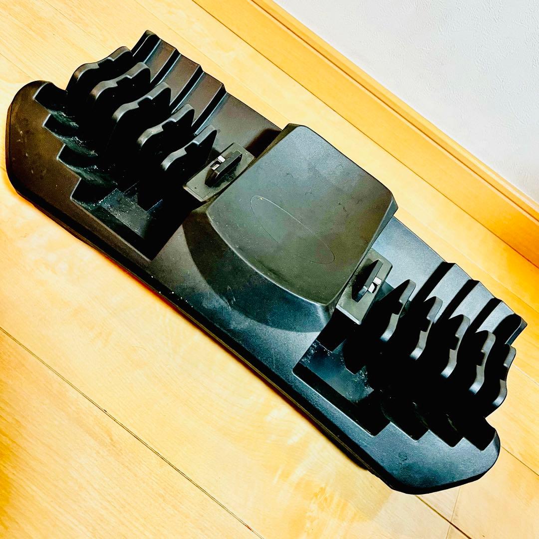 【極美品①】 可変式ダンベル 40kg 17段階調整 ダイヤル式 BARWING