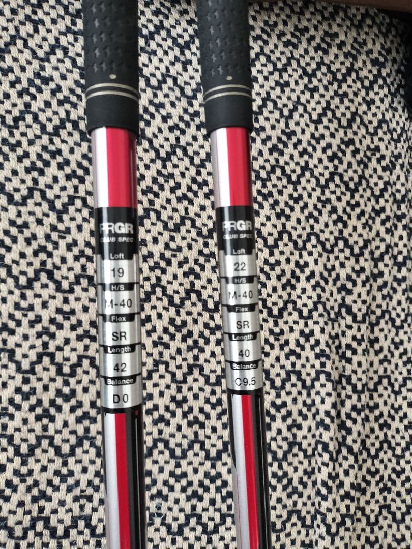 PRGR ナブラRed 5W＆4UT SRフレックス