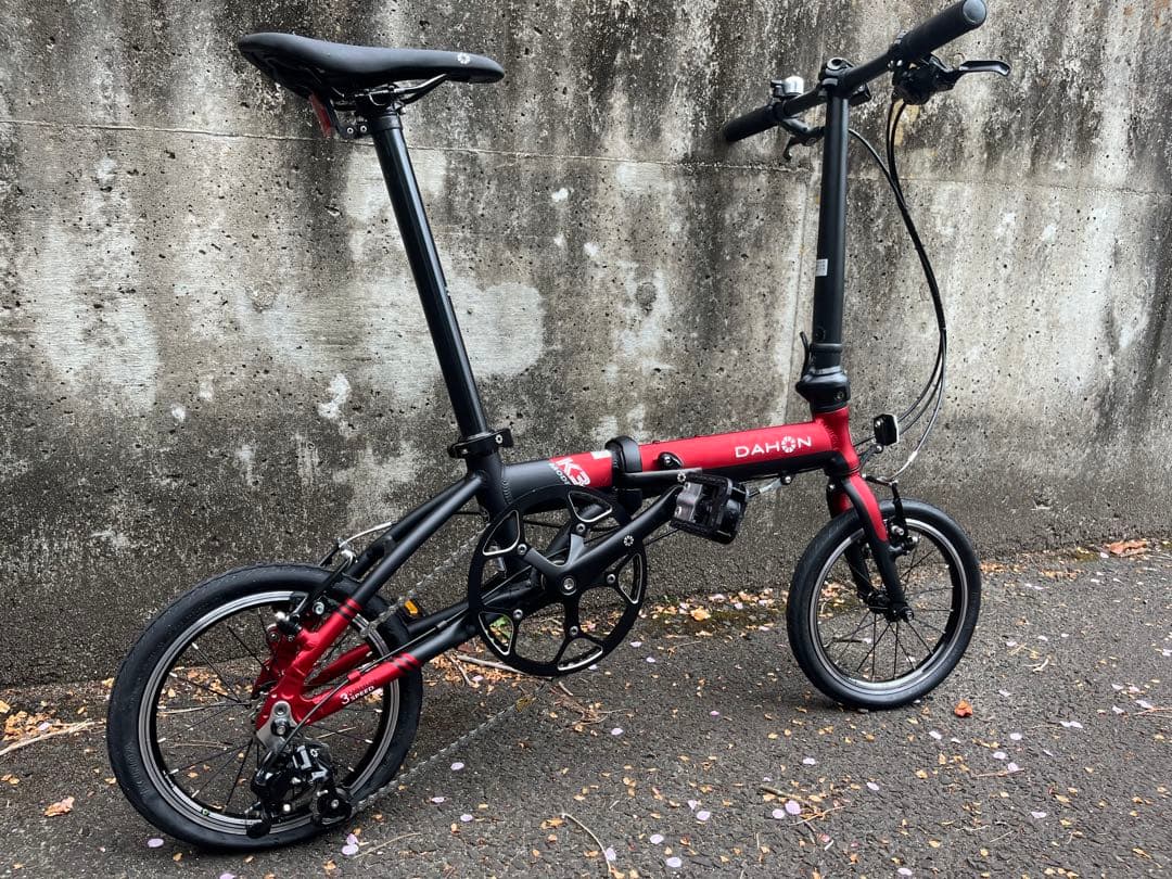 DAHON K3 折りたたみ自転車 RED/BLACK