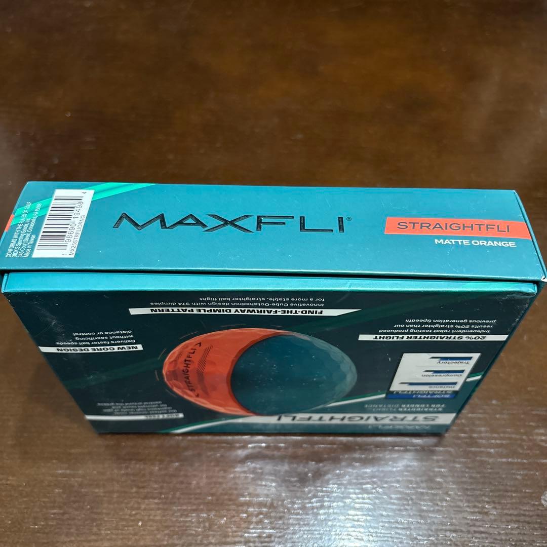 maxfli straightfli ゴルフボール2025年