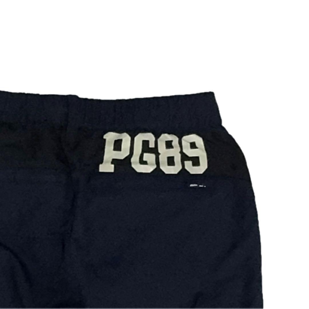 パーリーゲイツ ゴルフパンツ ネイビー　ワイド　サイズ1 ファスナー付きポケット