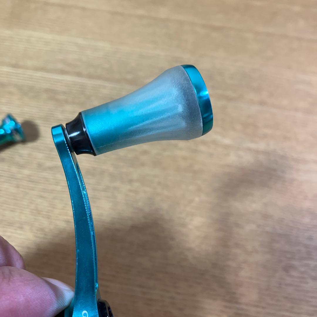 未使用美品　ゴメクサス　エメラルダスカラー　ダブルハンドル　ダイワ専用スタンド