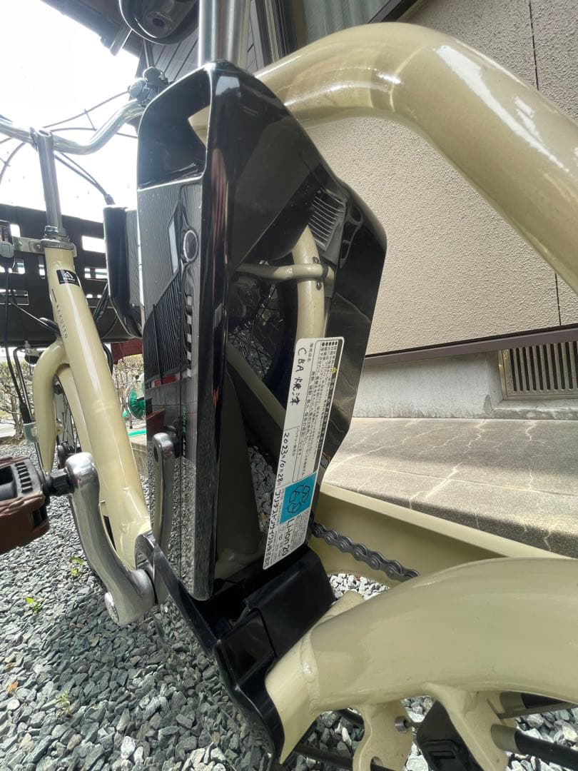 【電動三輪自転車】ブリヂストン ラクット（RAKUTTO）極美品／前後カゴ付き
