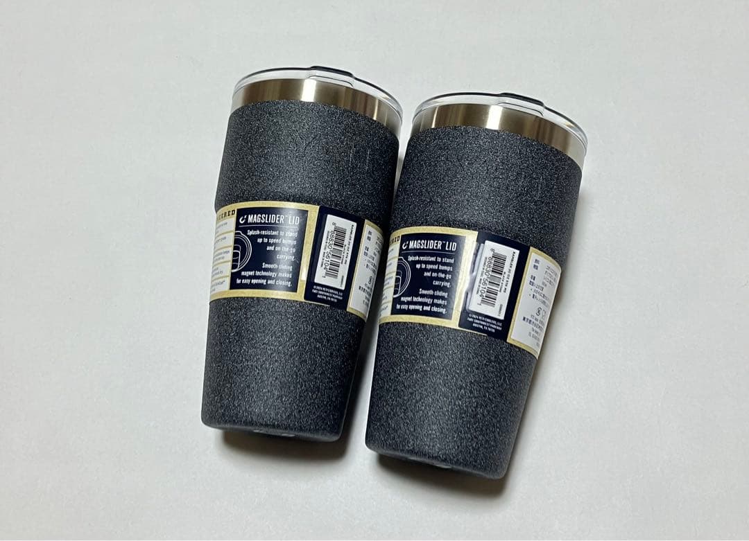 YETI ランブラー 20oz スタッカブルカップ ブラックストーン 2個セット