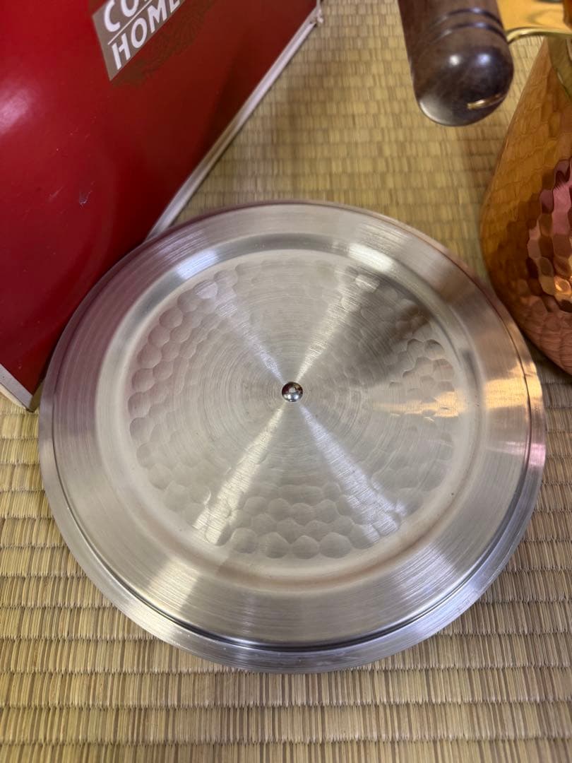 未使用品✨COPPER 100  WARE 深型両手鍋20cm