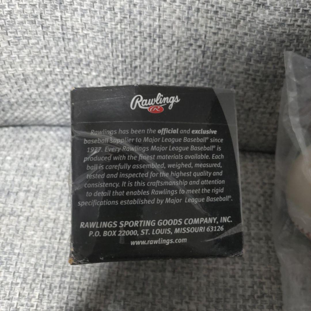 リッキーヘンダーソン Rawlings サインボール MLB 野球記念ボール