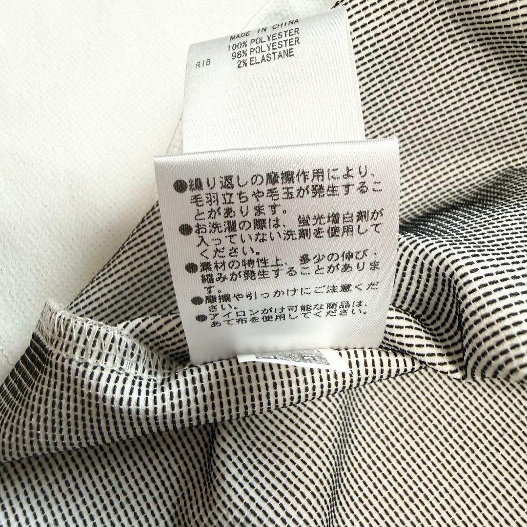 【極美品】ピン モックネック シャツ 蓄熱保温 ヒートエナジー ロンT 白 3L