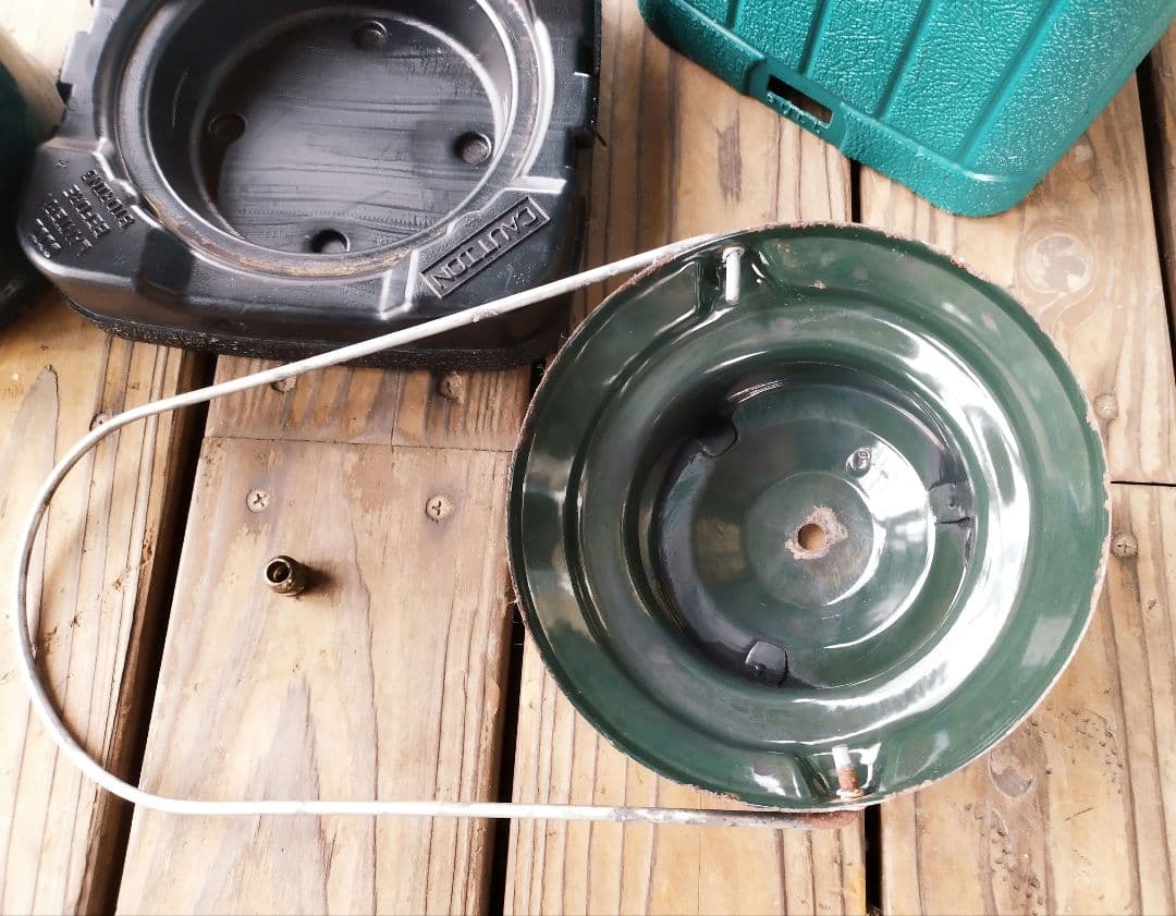 Coleman コールマン ランタン A288 アメリカ製 GREEN 錆有り