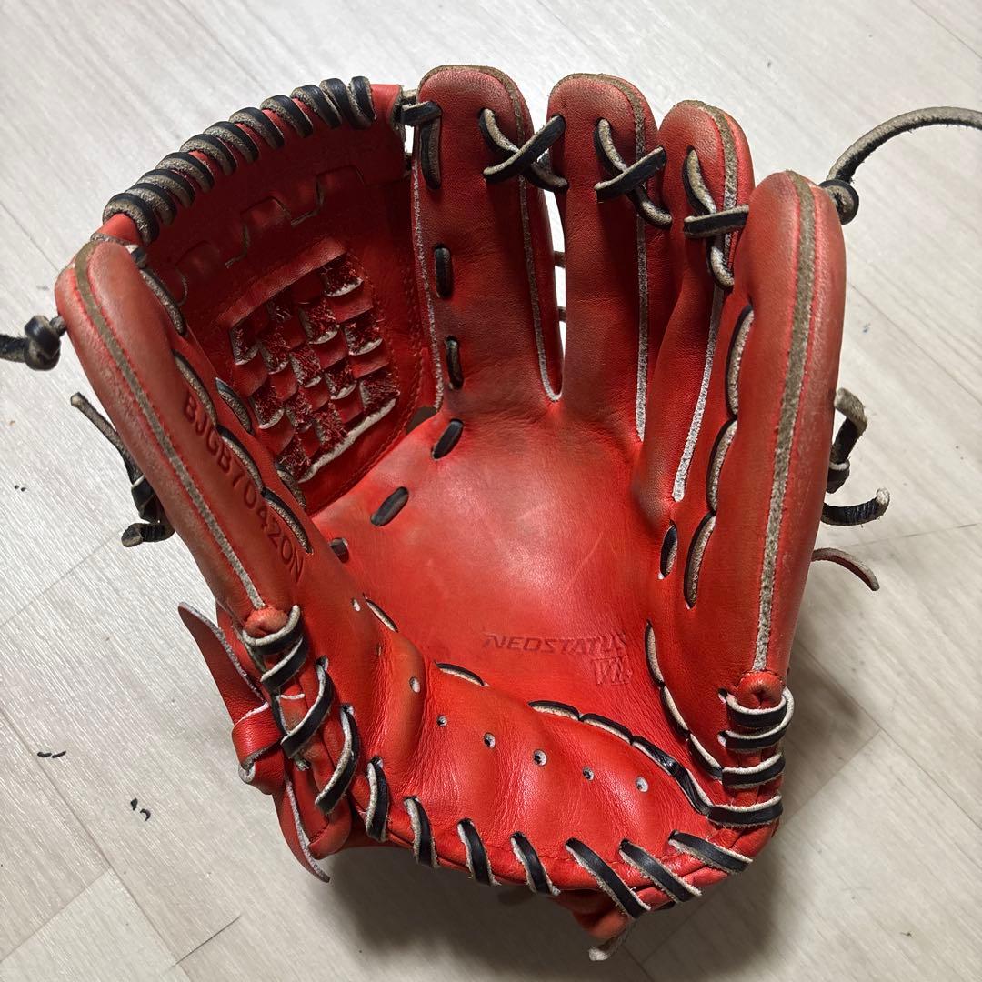 ZETT 源田モデル　少年軟式グローブ　小指２本使用　即戦力