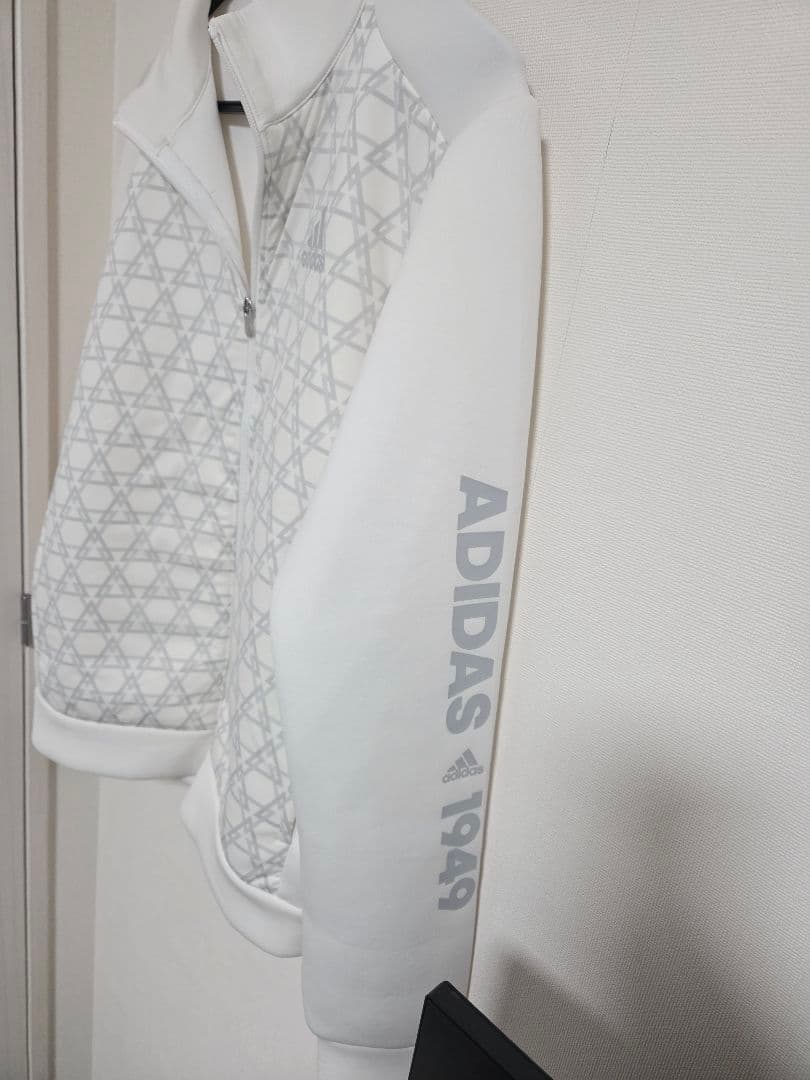adidas ゴルフ ジオメトリックパターン ジャケット Lサイズ