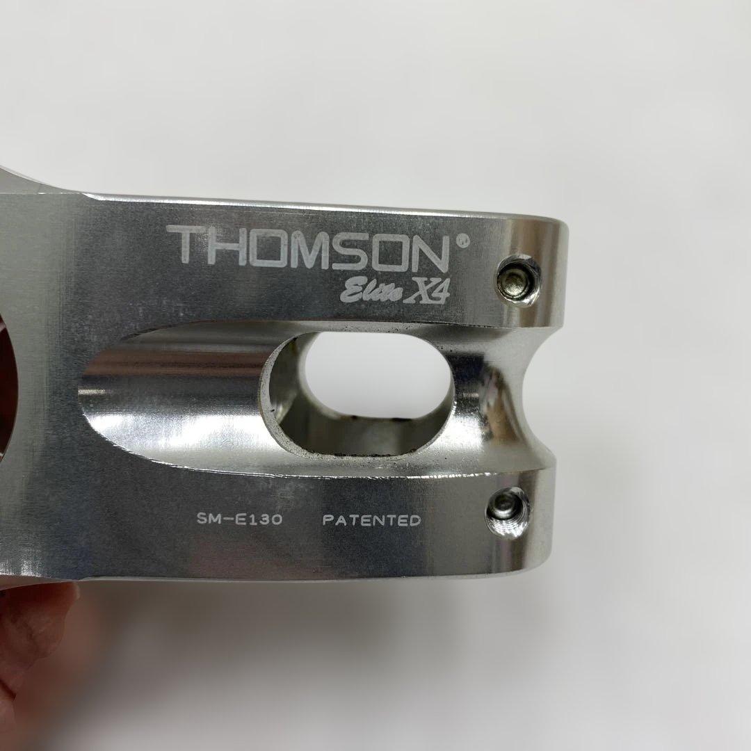 THOMSON Elite X4 ステム 31.8mm シルバー