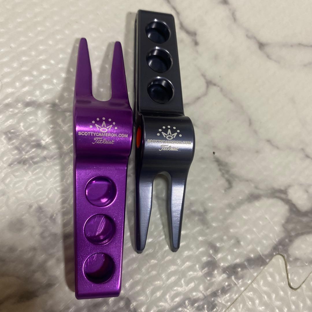 タイトリスト　SCOTTY CAMERON グリーンフォーク 2個セット