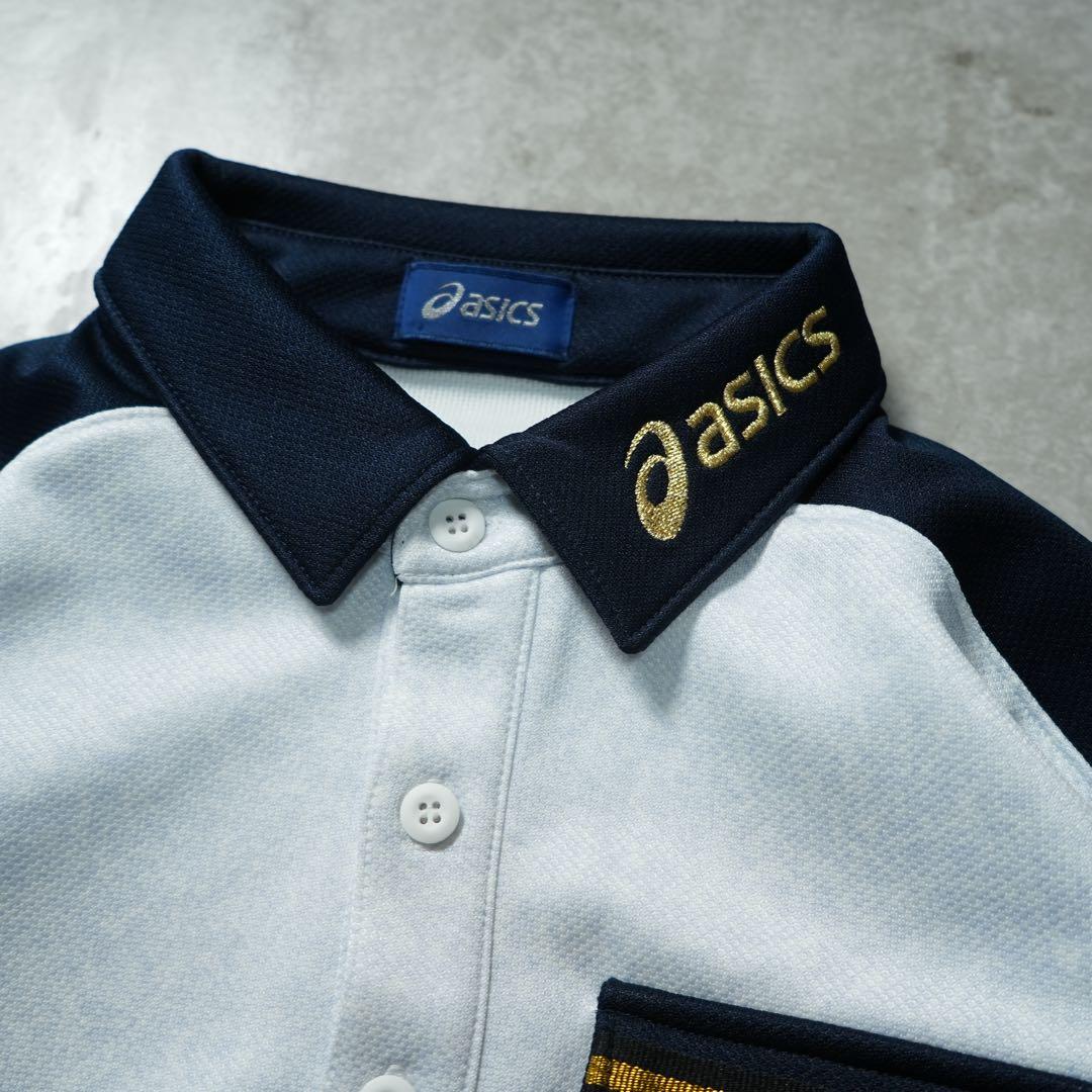 asics JVA OFFICIAL REFFEREE 審判 ポロシャツ 長袖