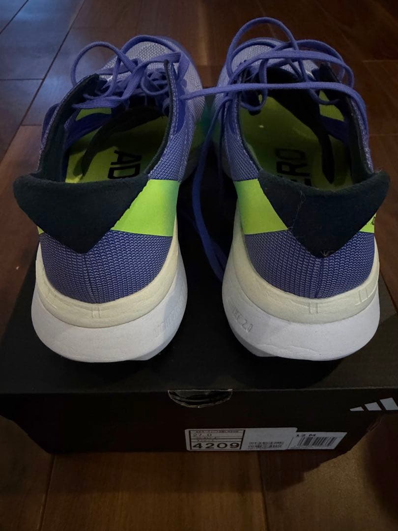 27.0cm Adidas Boston12 ランニングシューズ