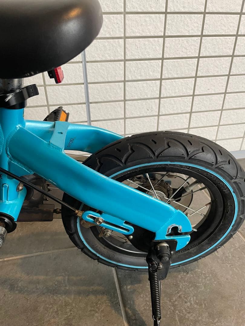 週末特価　へんしんバイク　3歳〜6歳用　限定カラー水色