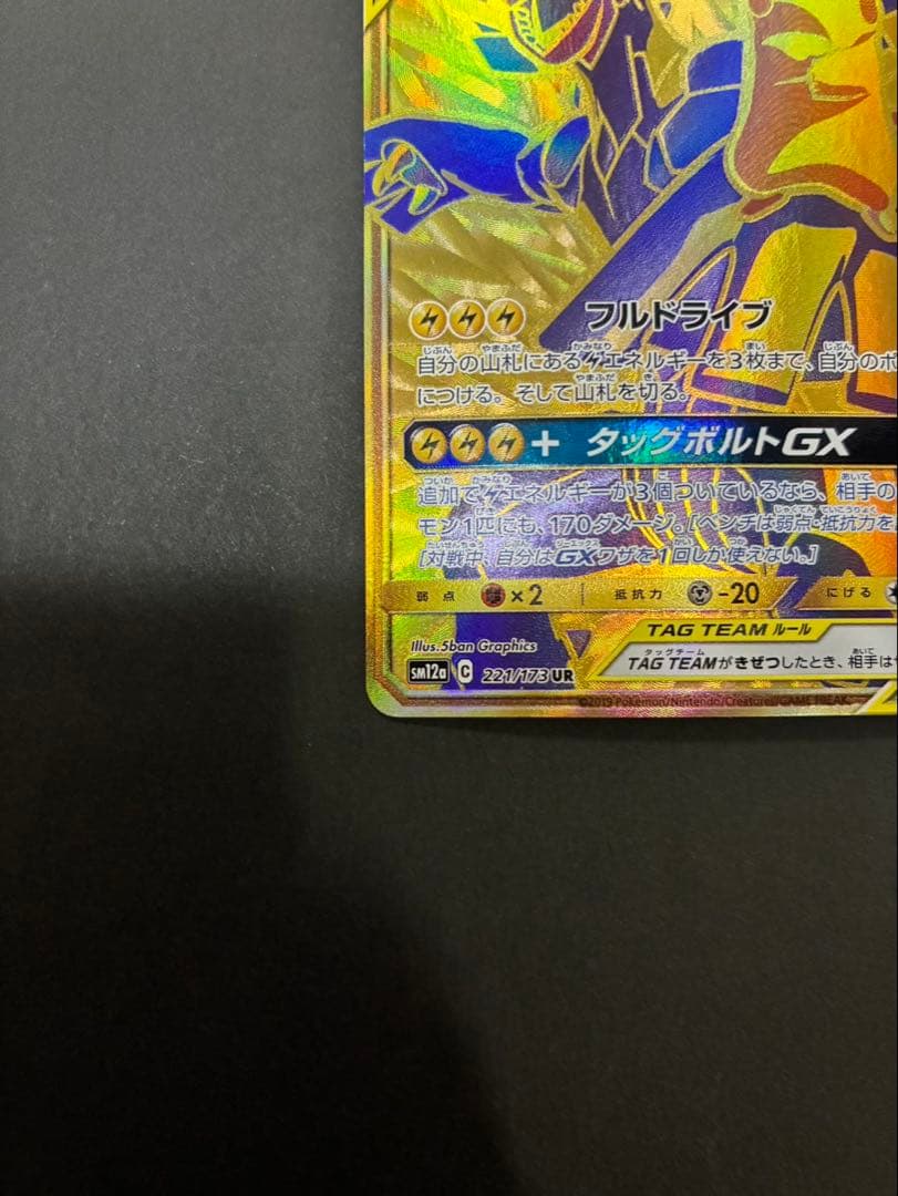 ポケモンカード ピカチュウ＆ゼクロムGX 221/173 UR
