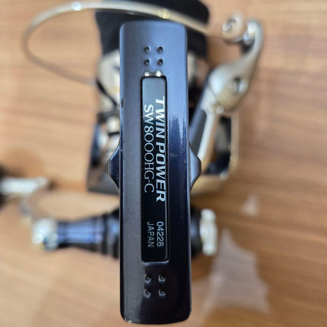 シマノ 21ツインパワーSW 8000HG 美品