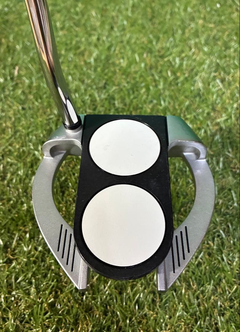 中尺パター　ODYSSEY WORKS 2-BALL FANG 360g