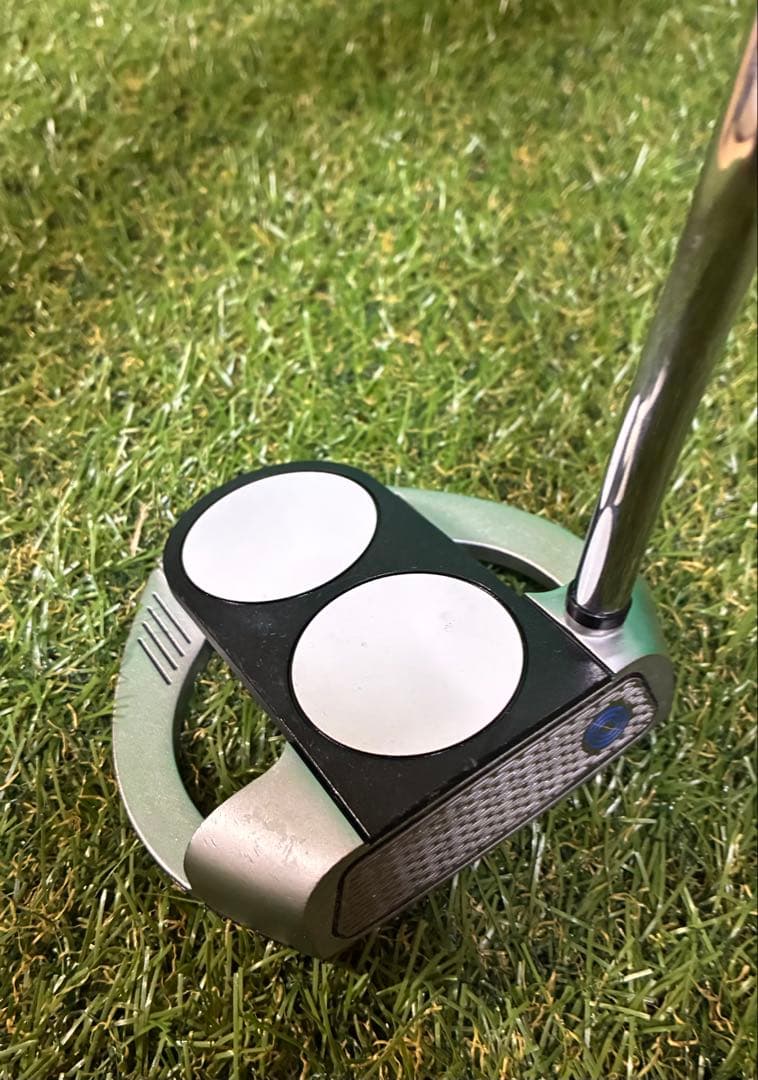 中尺パター　ODYSSEY WORKS 2-BALL FANG 360g