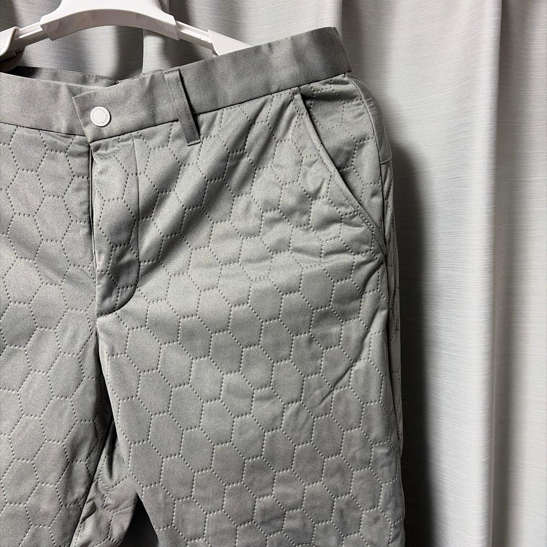 New Balance ゴルフ パンツ 中綿 キルティング テーパード 防寒