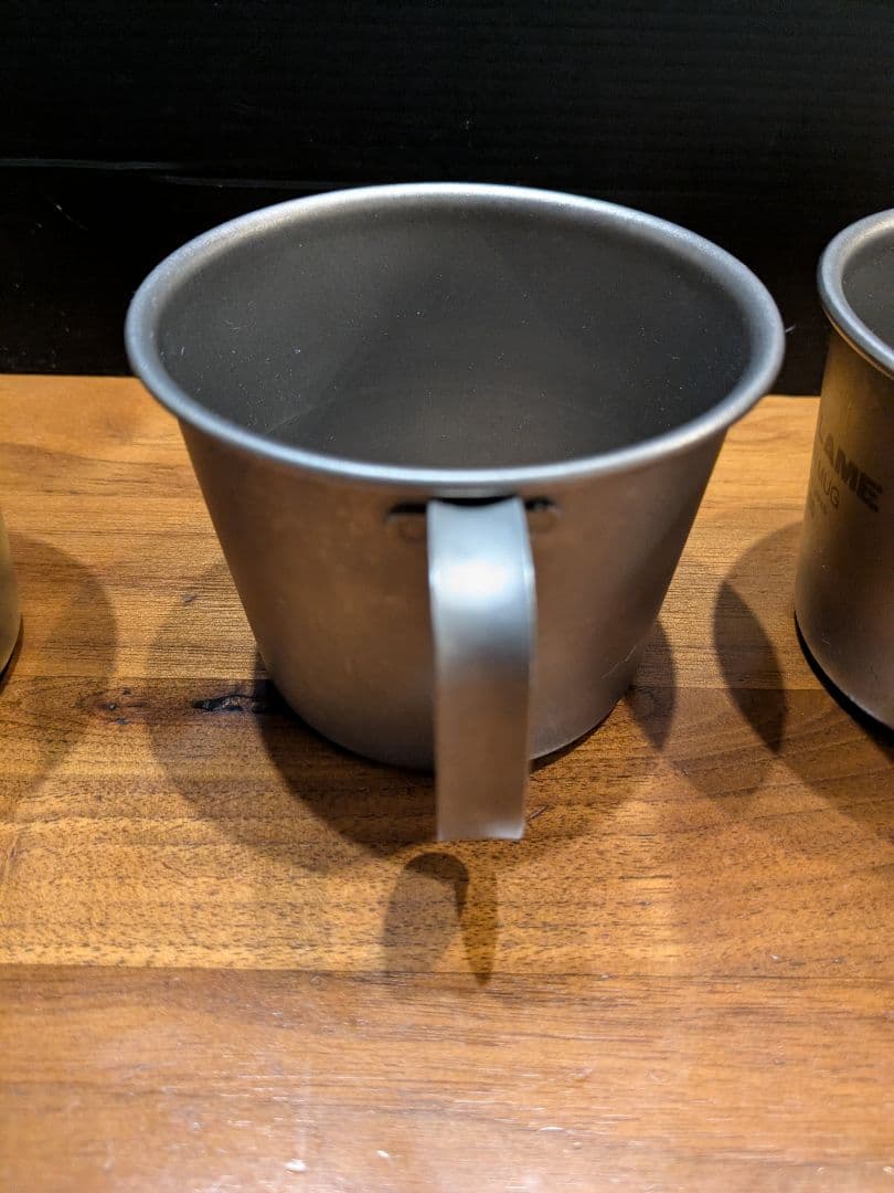 UNIFLAME TITAN MUG 260 4個セット廃盤品スタッキング