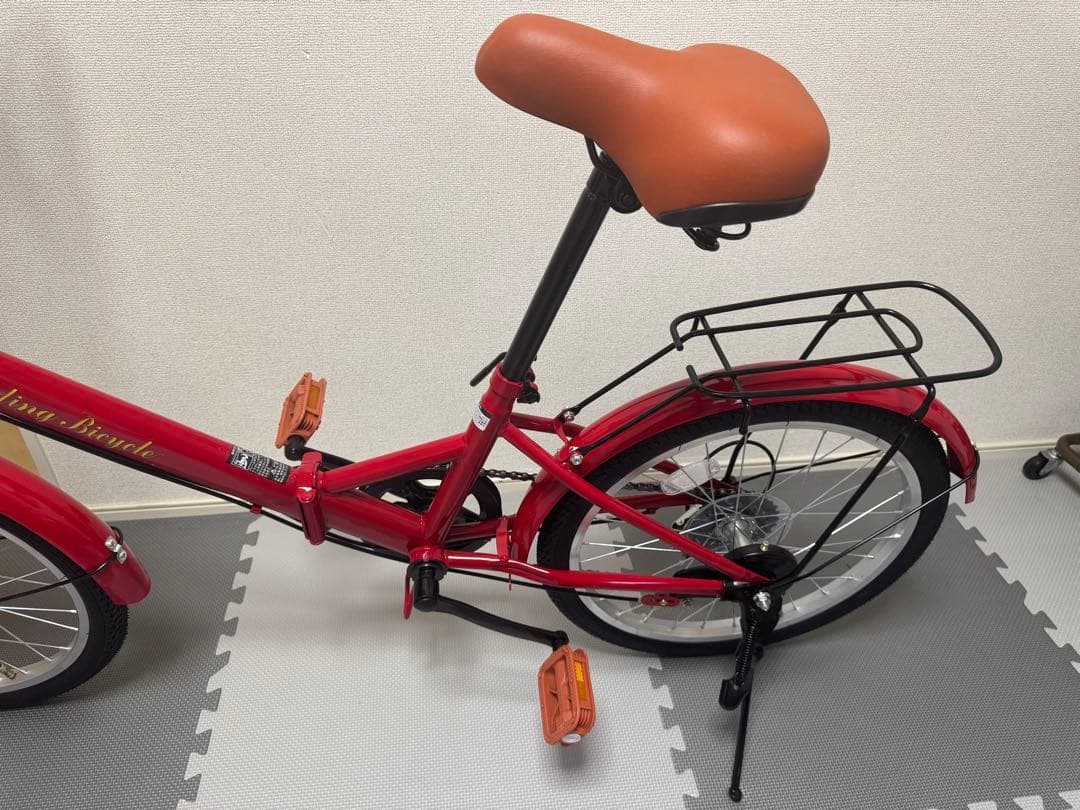 【新品】折りたたみ自転車 シマノ7段変速 高炭素鋼フレーム20インチ