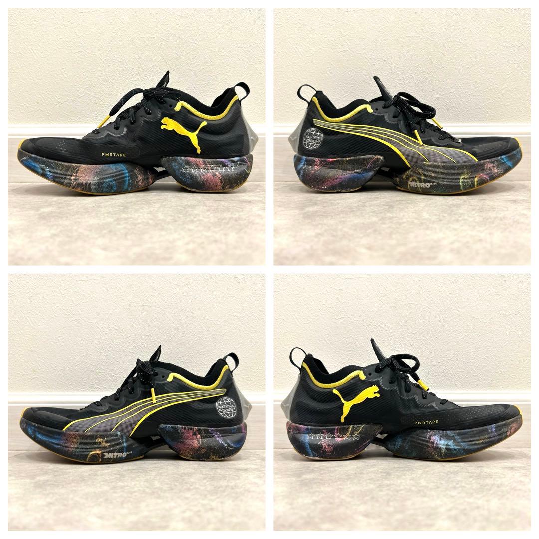 PUMA プーマ ファストアール ニトロエリートメ ジャーズ ブラック 26