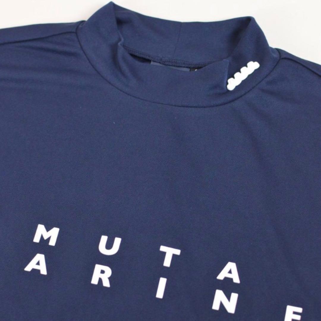 MUTA MARINE モックネックシャツ　グリーン