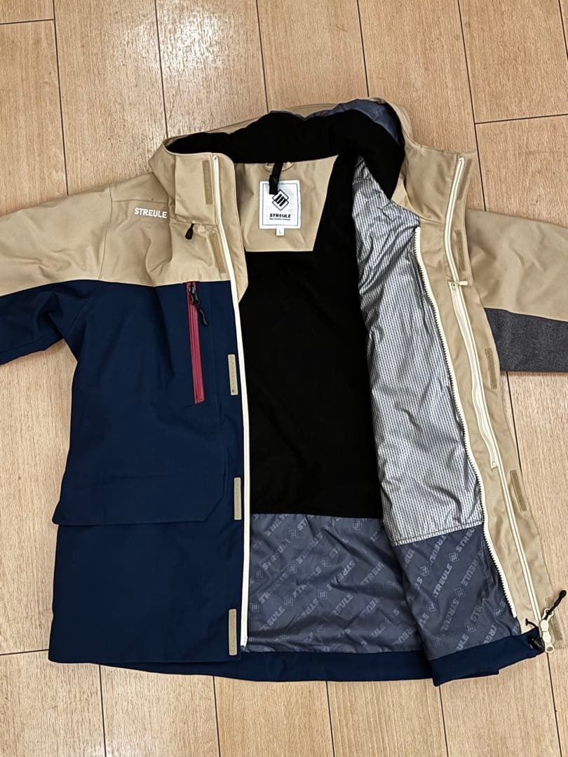 【総額4万】シュトロイレ スノボ　スキーウェア 上下セット　ARBNグローブ付き