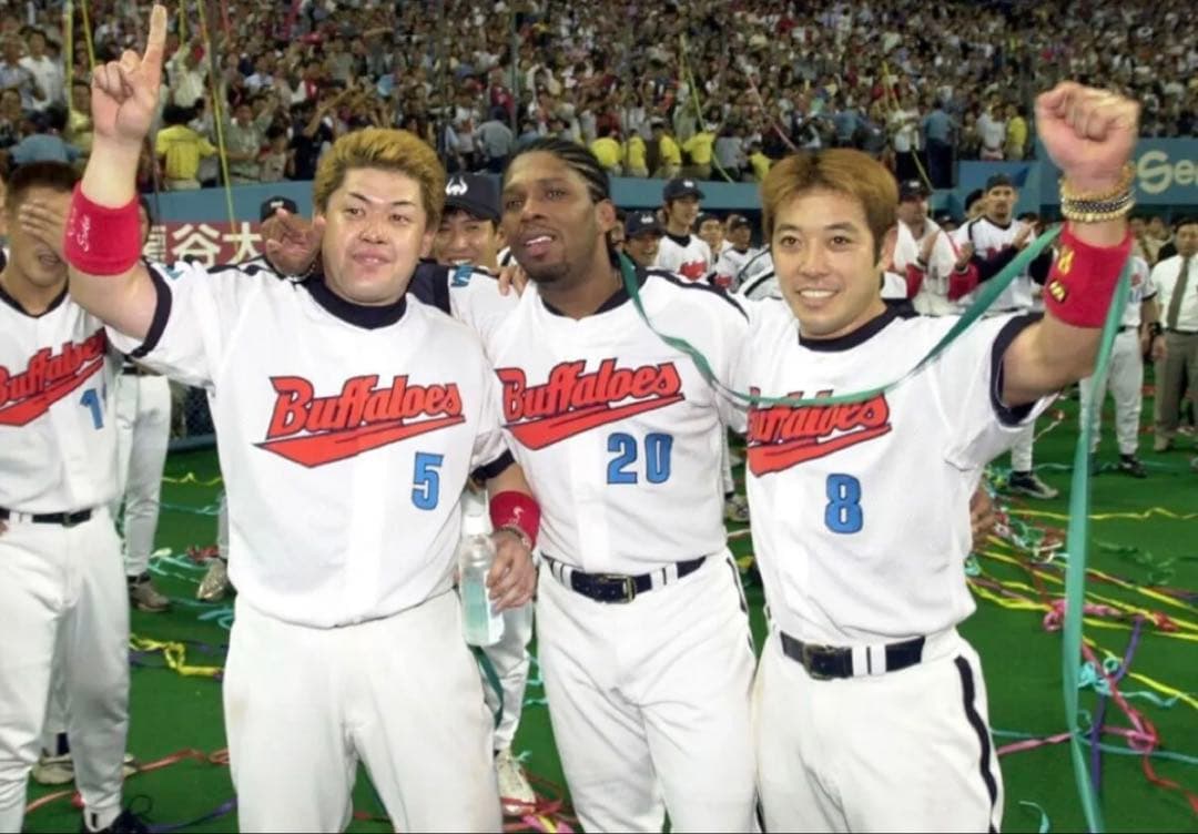大阪近鉄バファローズ　中村紀洋選手ユニフォーム　未使用美品