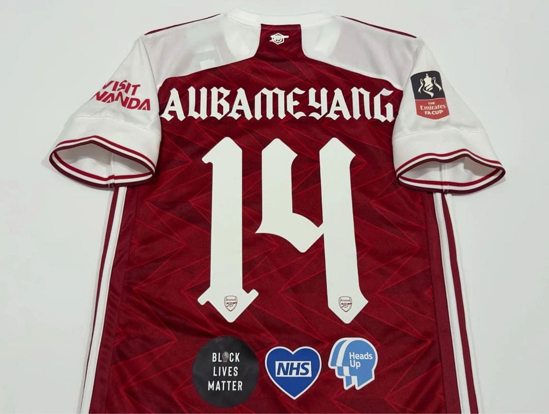 【新品/超レア】アーセナル オーバメヤン14番 FAカップ優勝(正規品)