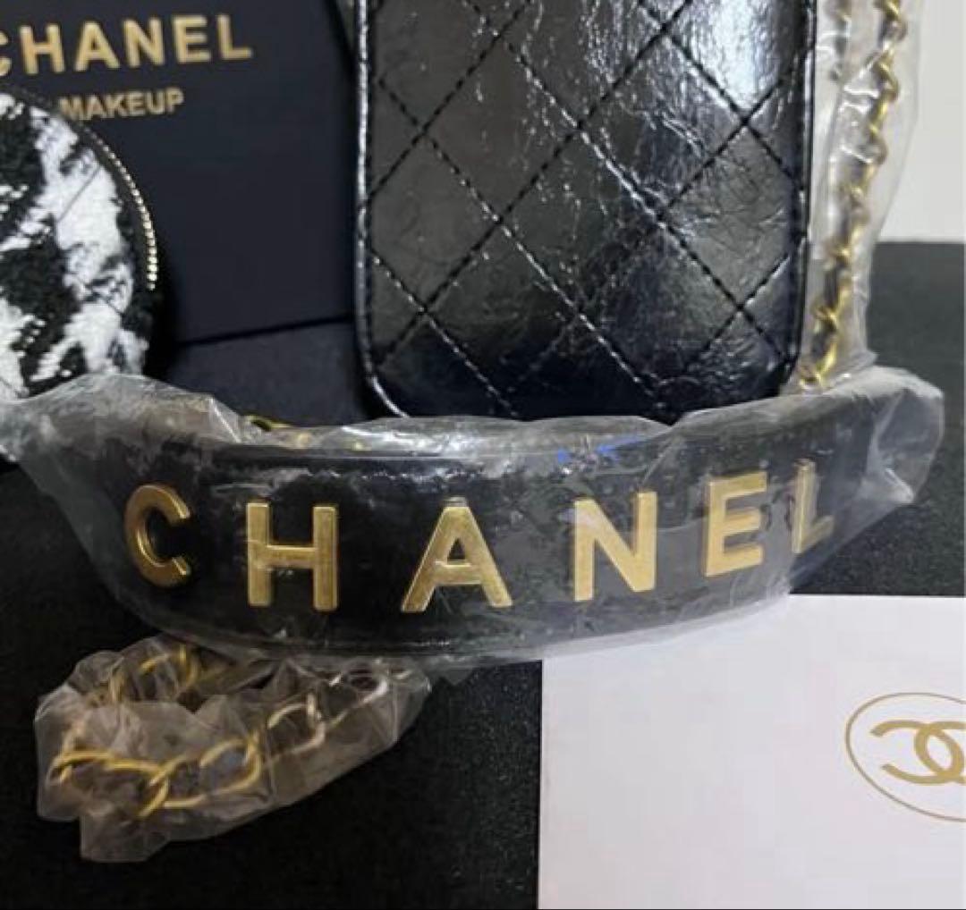 CHANELシャネルスマホショルダーパース付きレディースココマーク人気