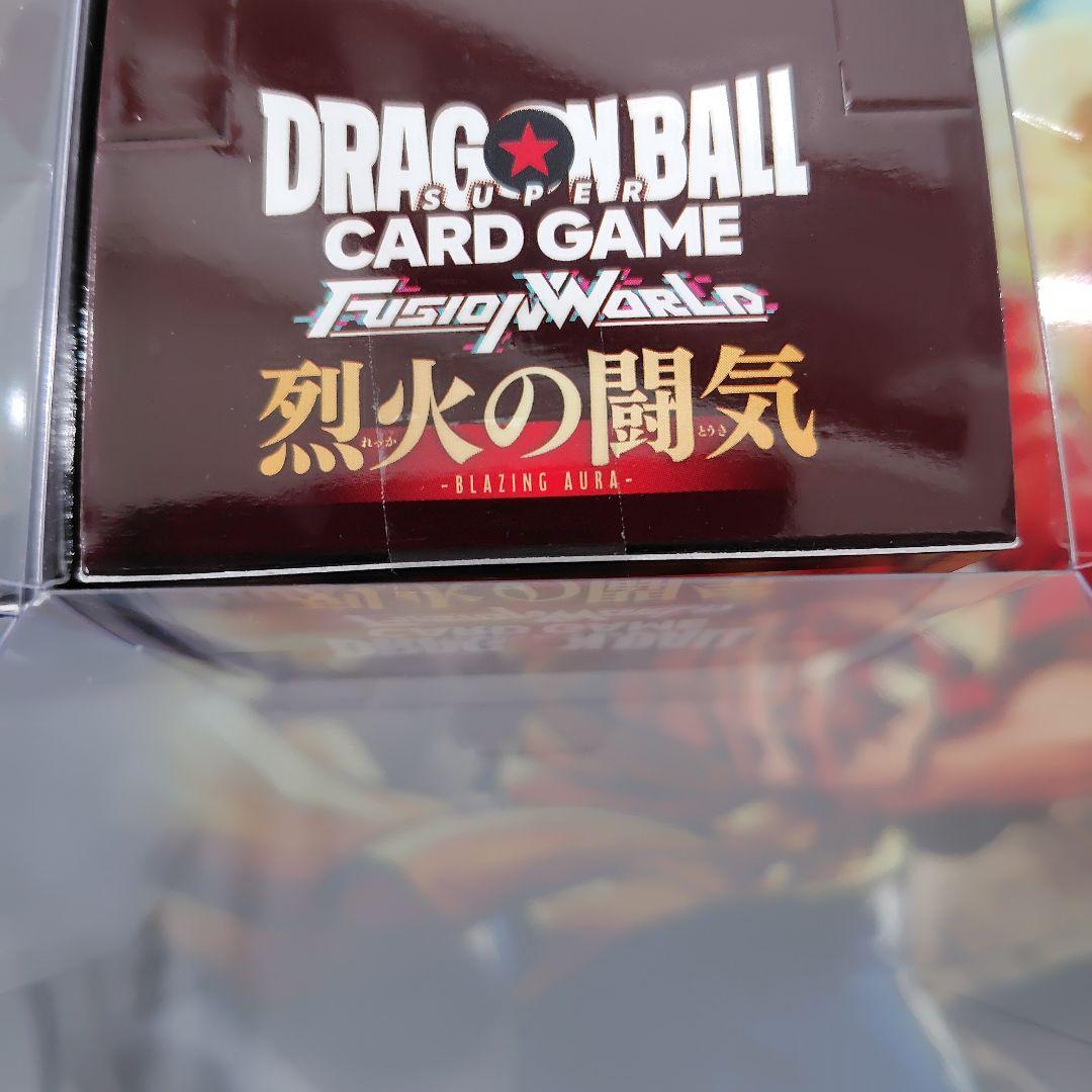 ドラゴンボールカード　覚醒の鼓動×2BOX　烈火の闘気×1BOX 新品未開封