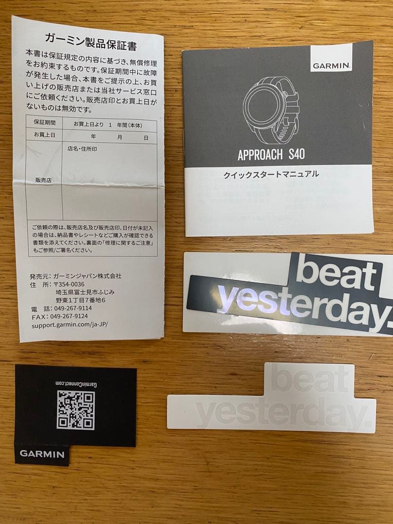 GARMIN APPROACH S40 GPSナビ＋CT10(1個)＋おまけ